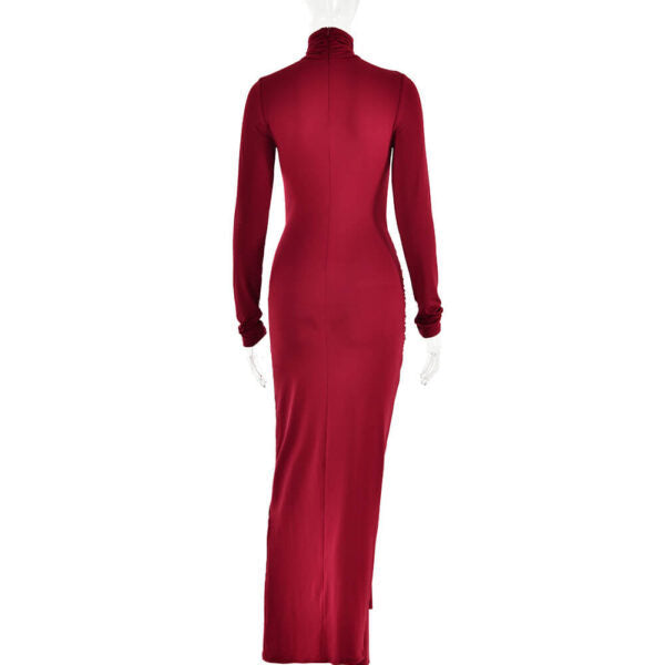 Roma Maxi Dress Maroon