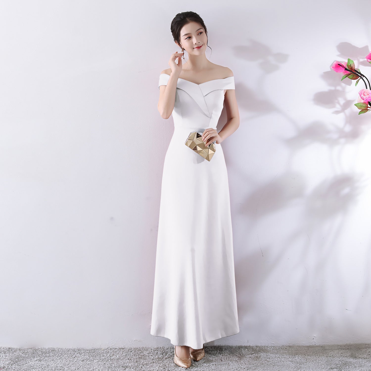 Toast Dress Bride Summer Wedding Red Short Dress Extended Family Visiting Shoes Engagement