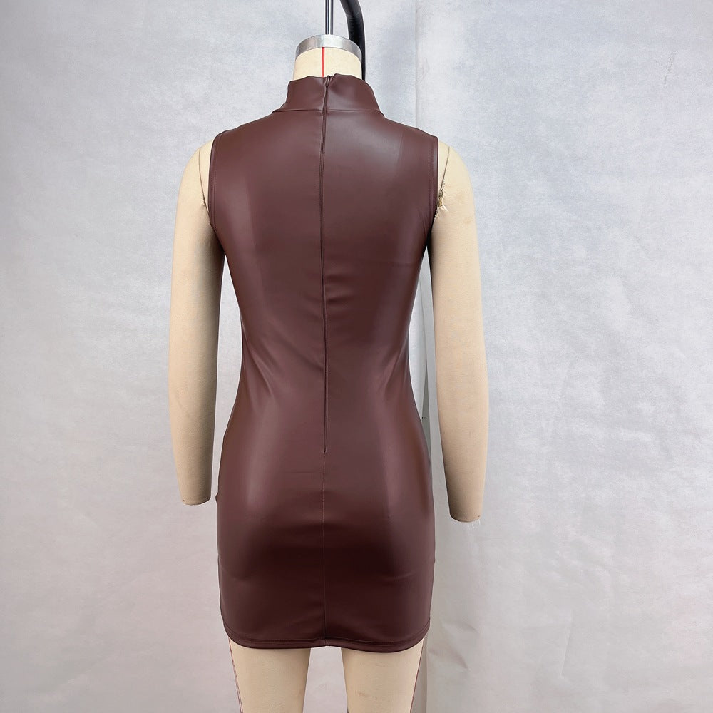 Mini Bilbury Dress Brown