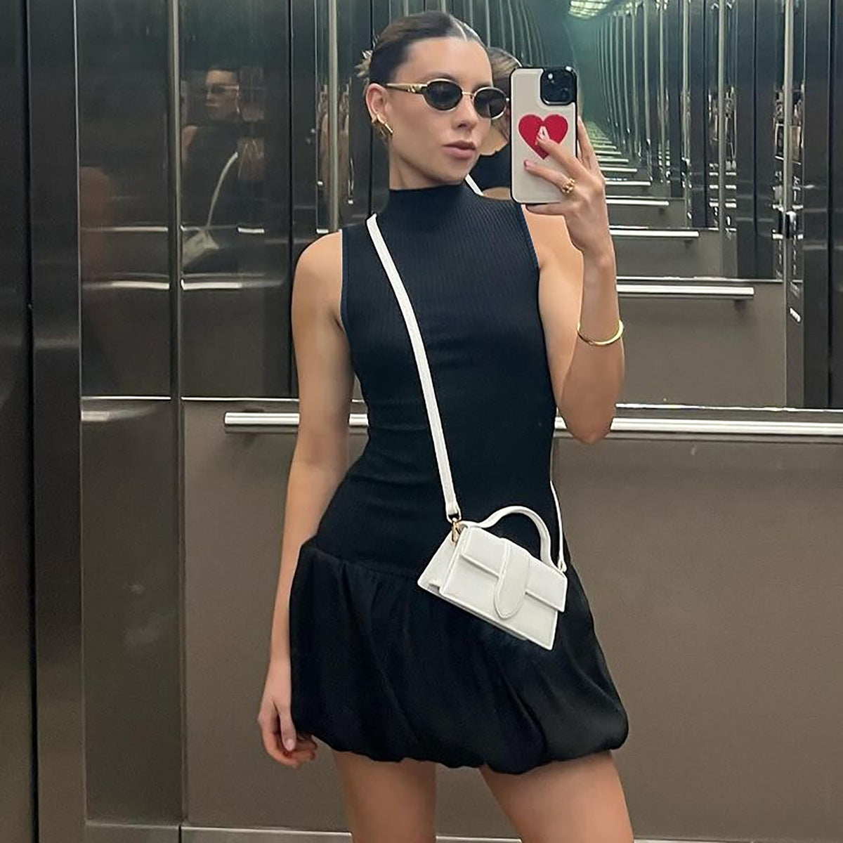 Mini Bliss Dress Black