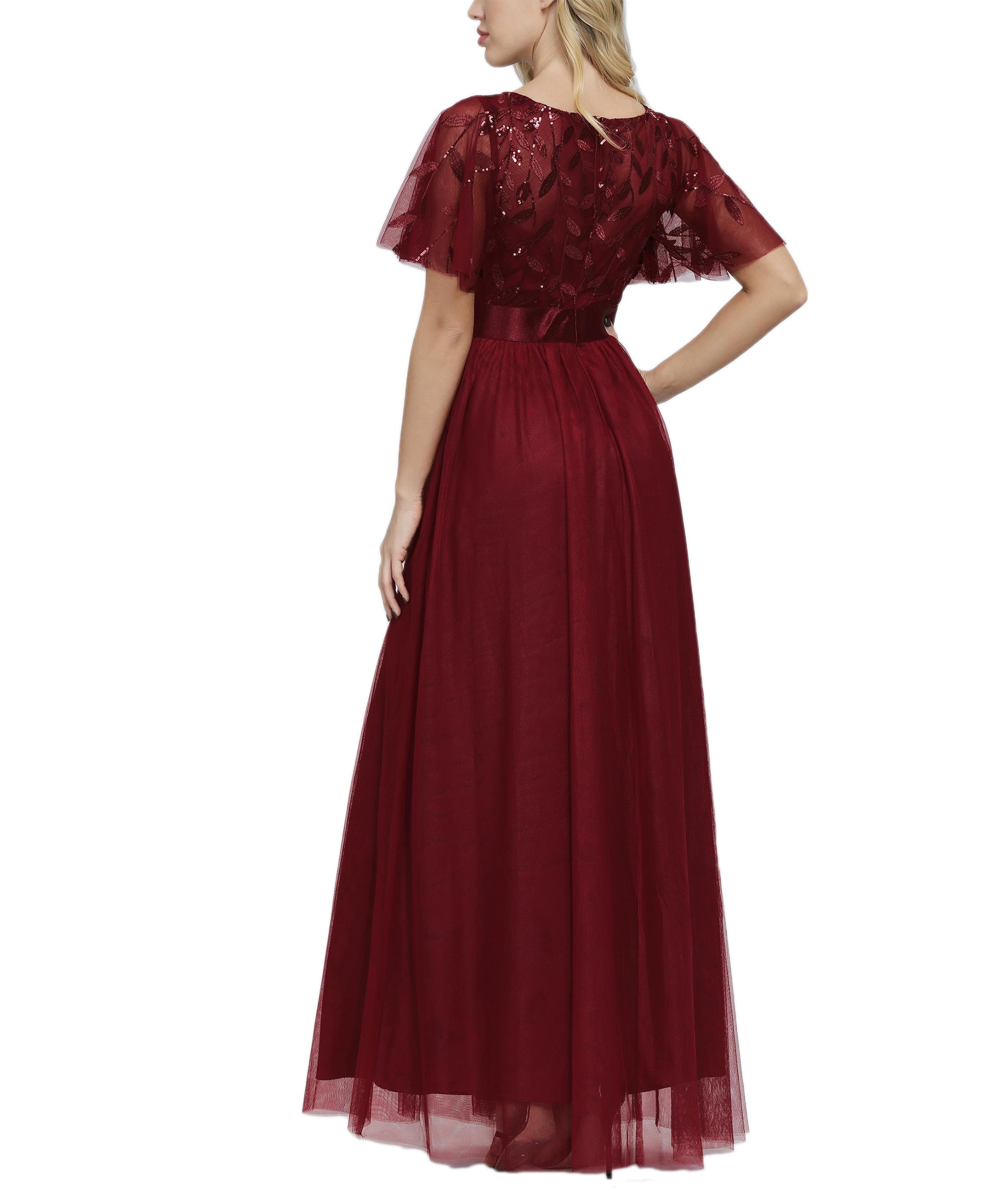 A Line Empire Graceful Party Wear Prom Dress