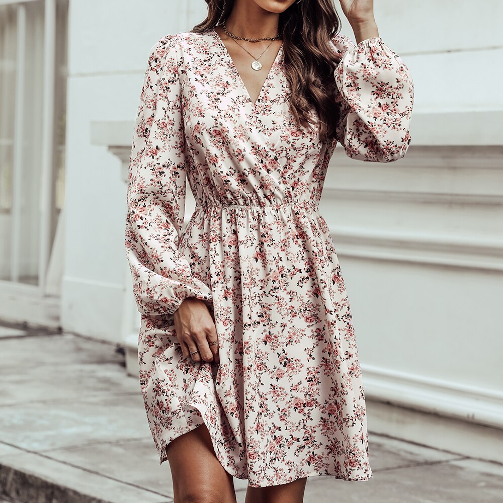 Paloma Minimalist Bloom Mini Dress Designer Edit