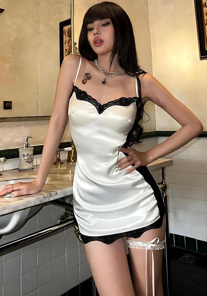 Lace Baddie Mini Dress