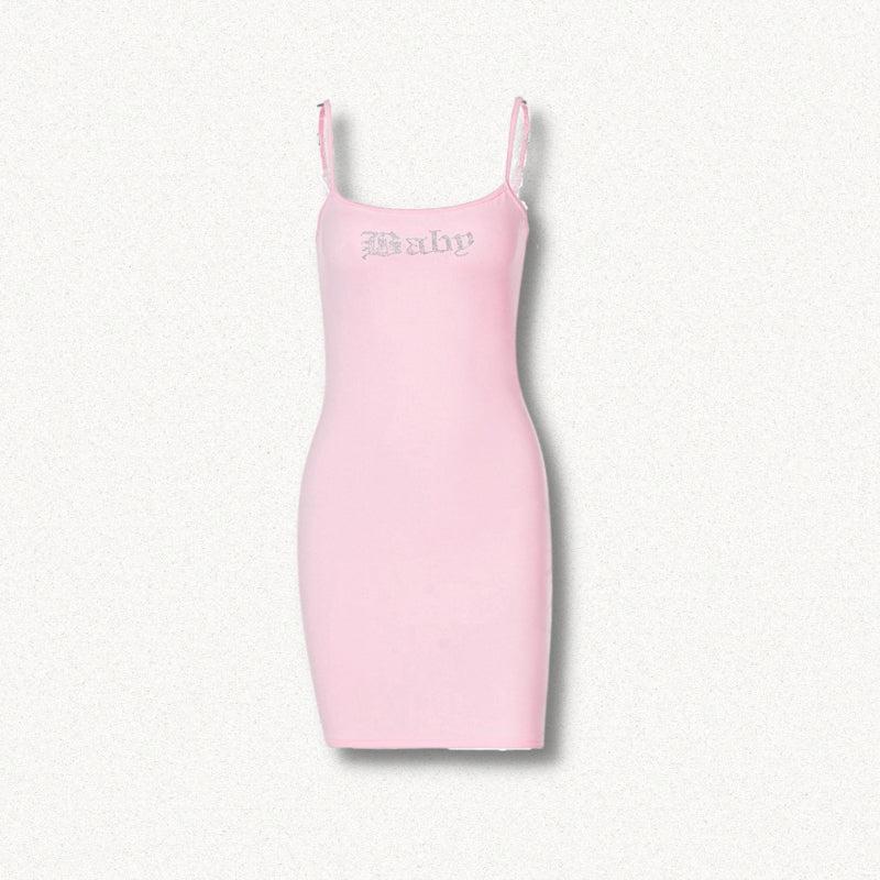 Baby Barbie Bodycon Mini Dress