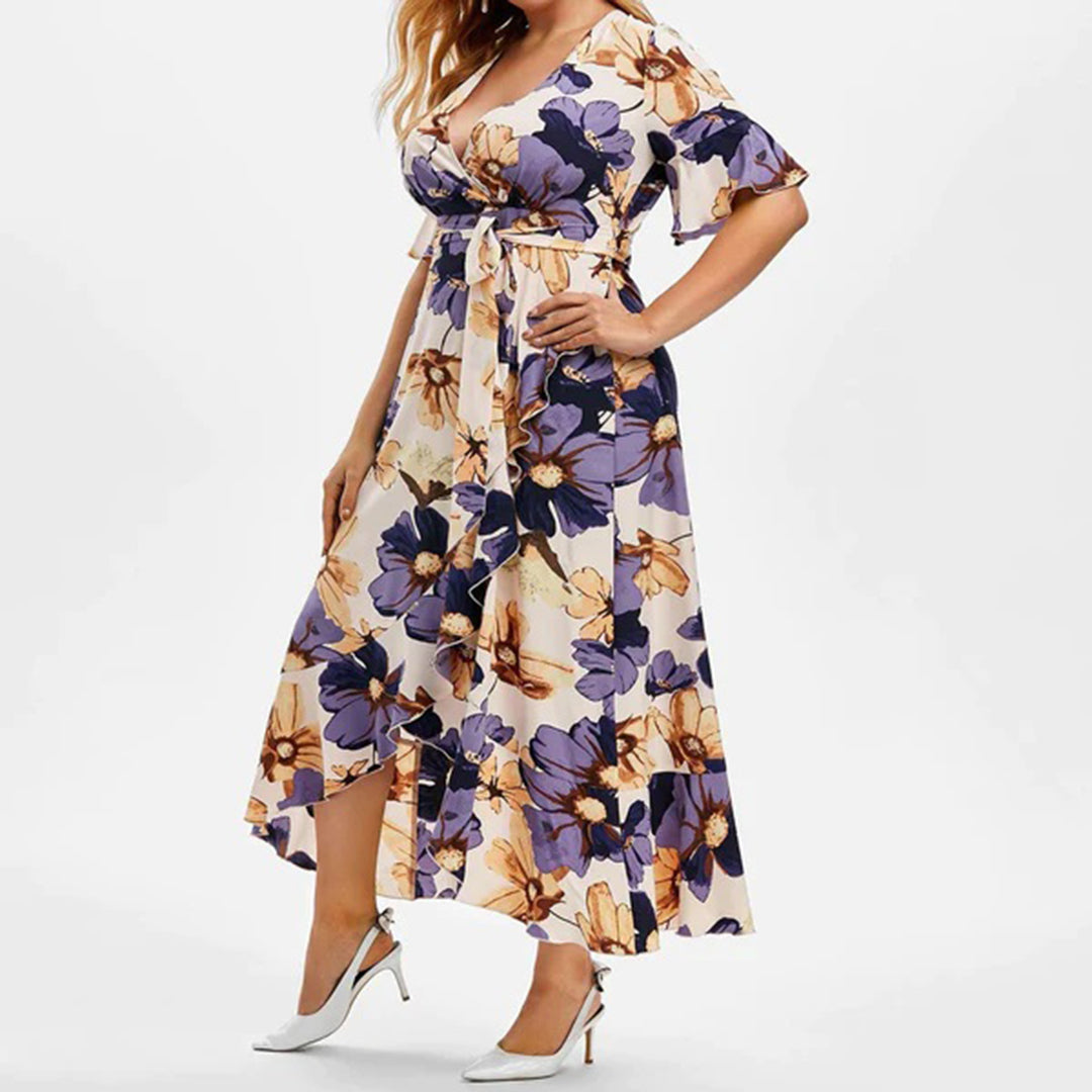 Imogen Floral Maxi Dress for Women Graceful Evening Look