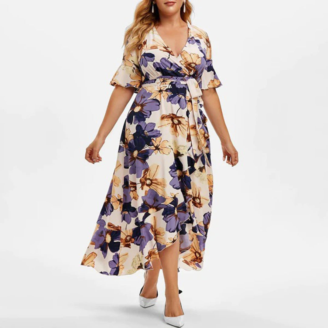 Imogen Floral Maxi Dress for Women Graceful Evening Look