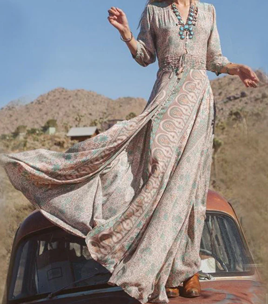Pilar Statement Timeless Summer Maxi Dress Evening Wear Edit