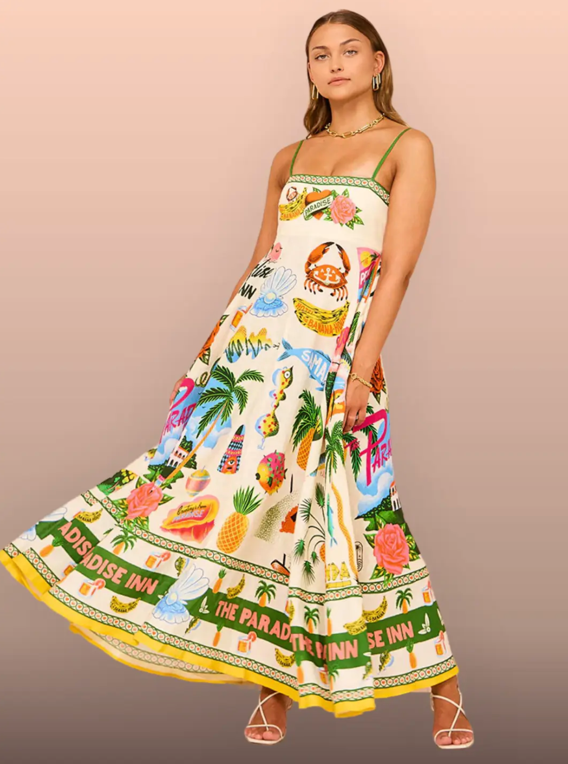 Carmen Minimalist Maxi Dress Boutique Edit