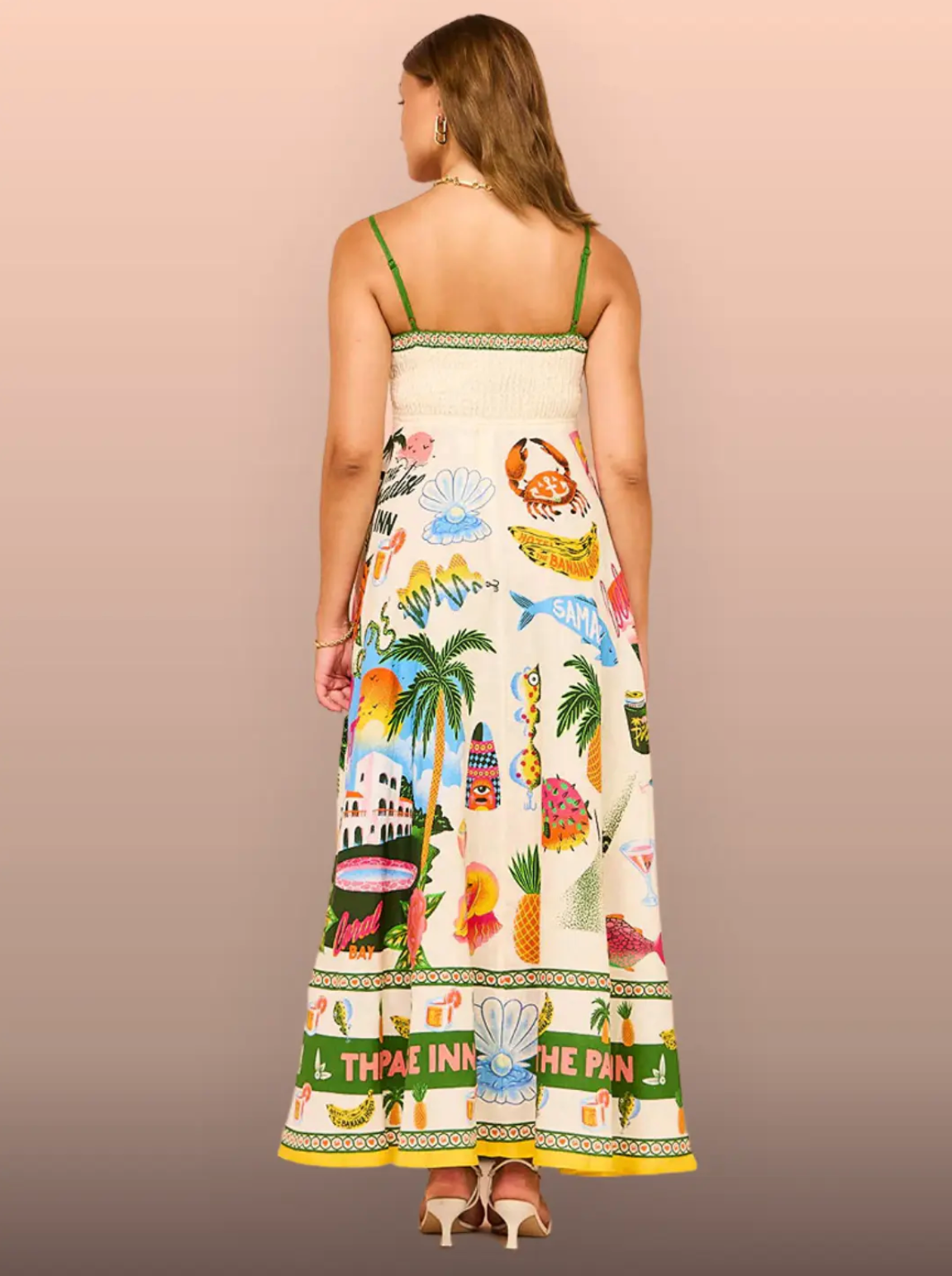 Carmen Minimalist Maxi Dress Boutique Edit