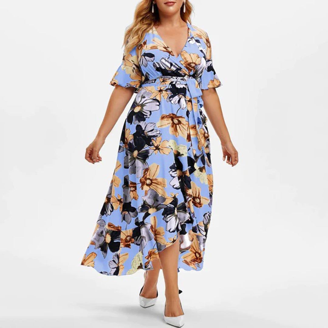 Imogen Floral Maxi Dress for Women Graceful Evening Look