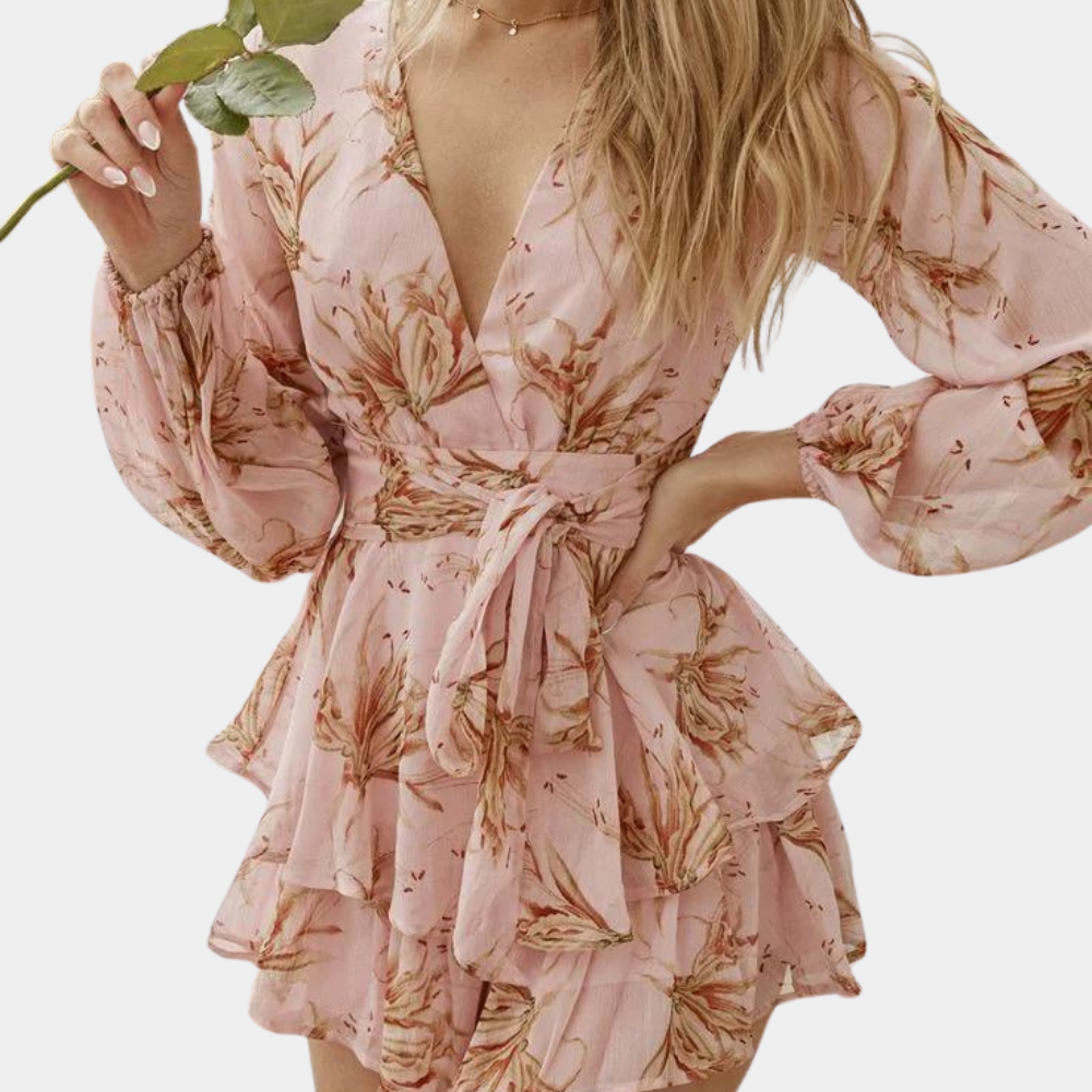 Premium Karen Summer Mini Dress Statement Occasion Edit