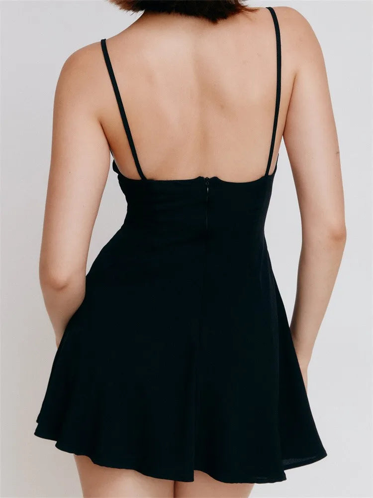 Fairy Sophisticated Square Neck Bandage Mini Dresses