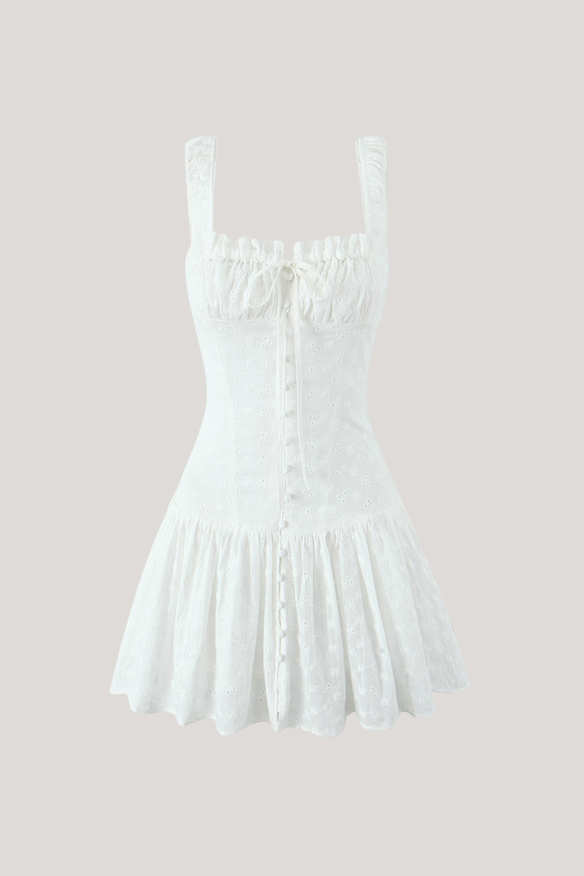 Sleeveless Chinwendu Ruffle Mini Dress