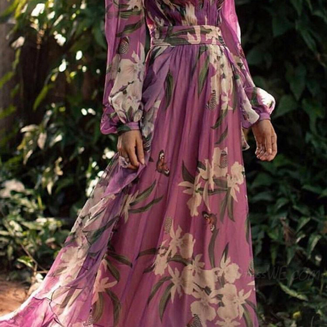 Nubia Chic Maxi Dress for Women Light Breezy Style