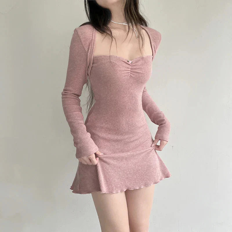 Pink Coquette Mini Dress