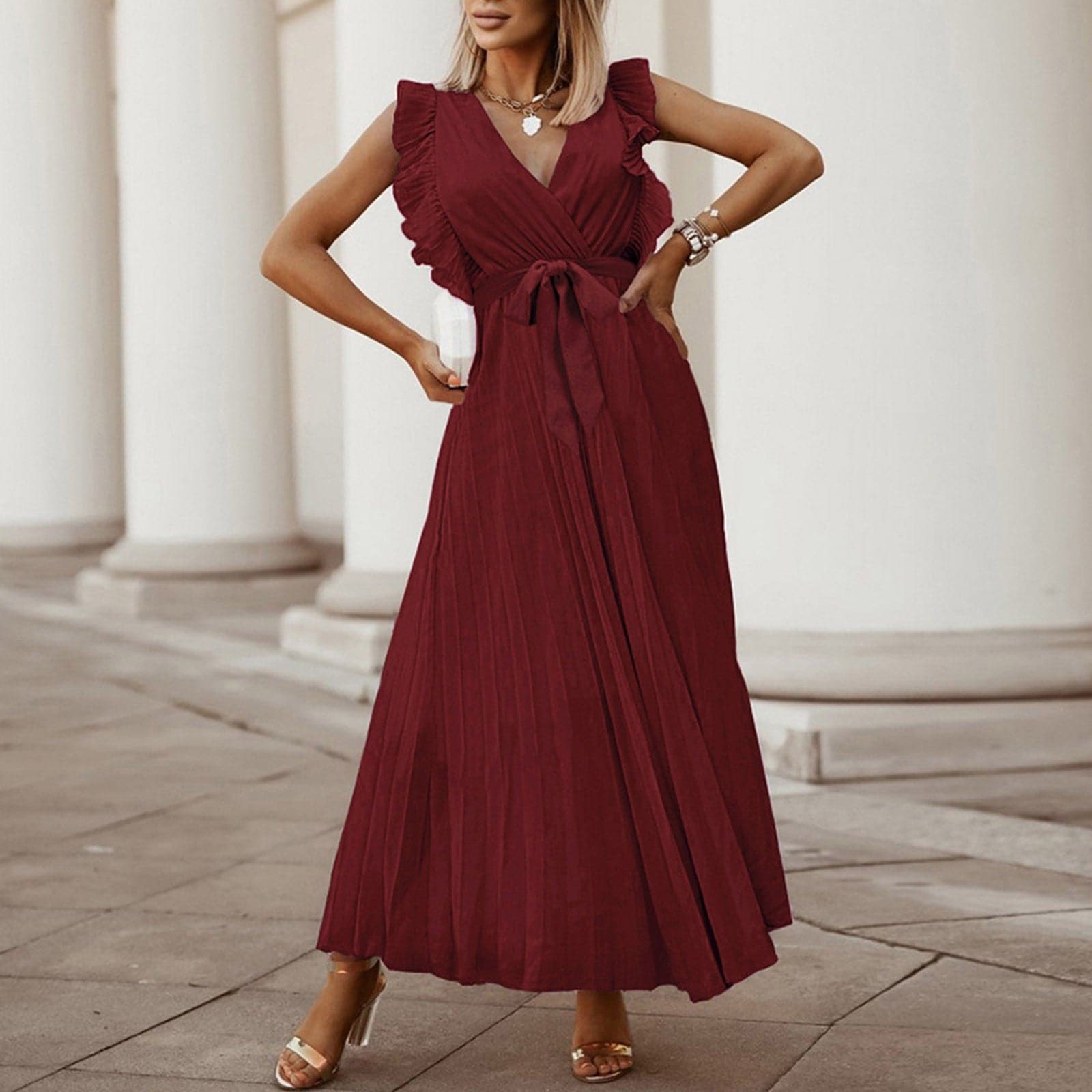 Graceful Cocktail Party Chiffon Women Long Dress