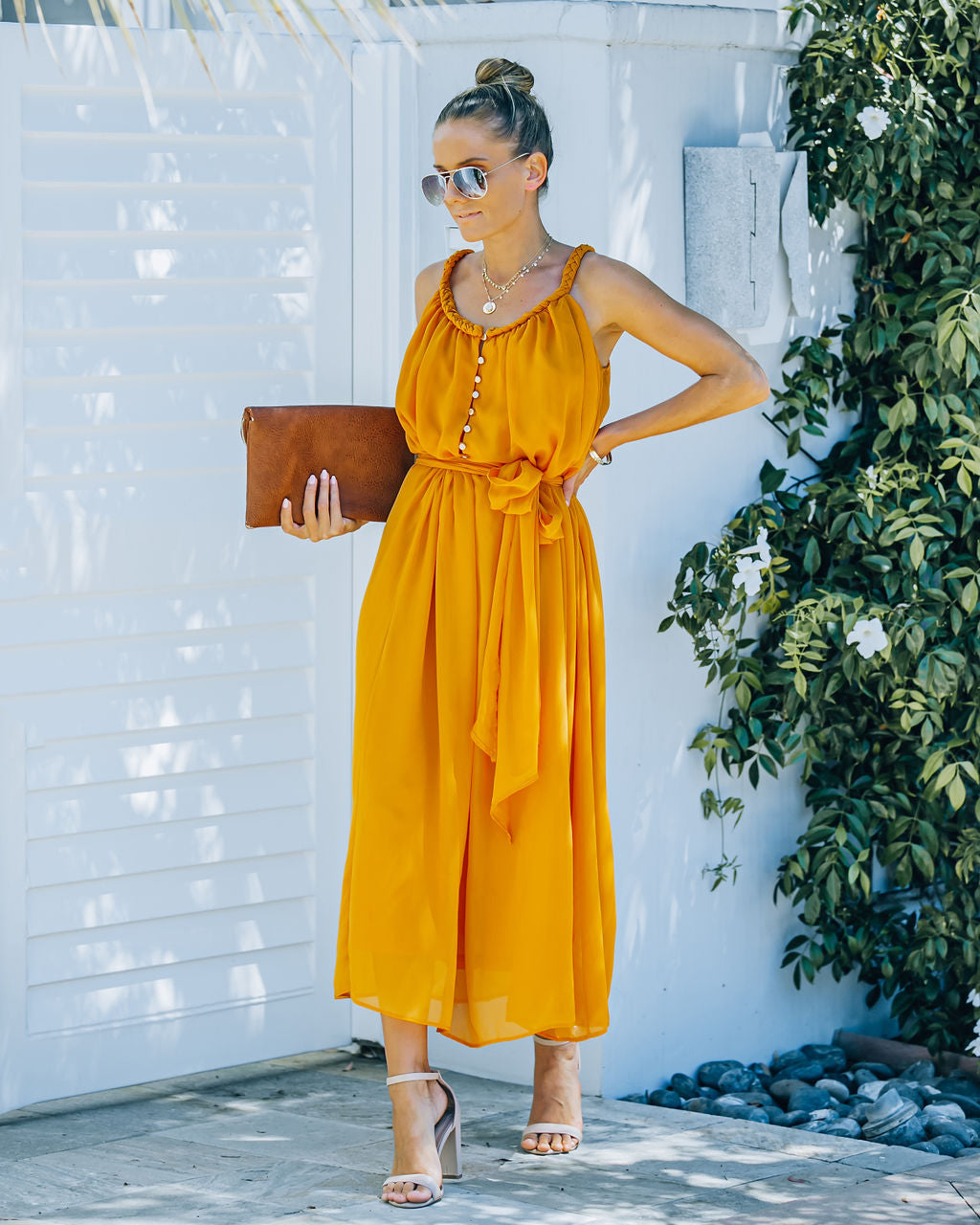 Lotus Sacred Braided Midi Dress