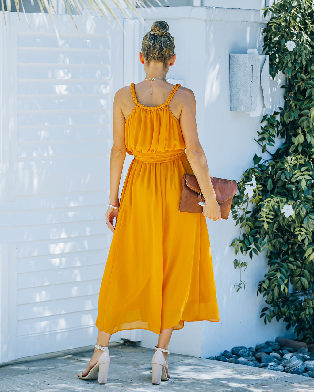 Lotus Sacred Braided Midi Dress
