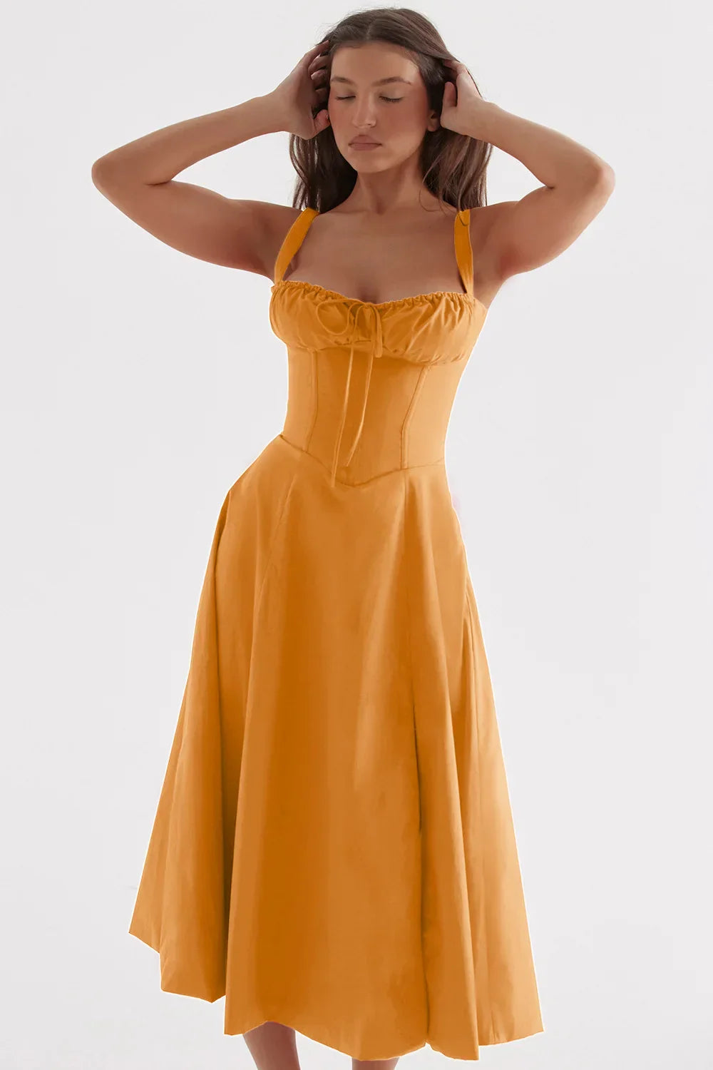 2024 Boutique Temperament Sleeveless Maxi Casual Summer Floral Dress
