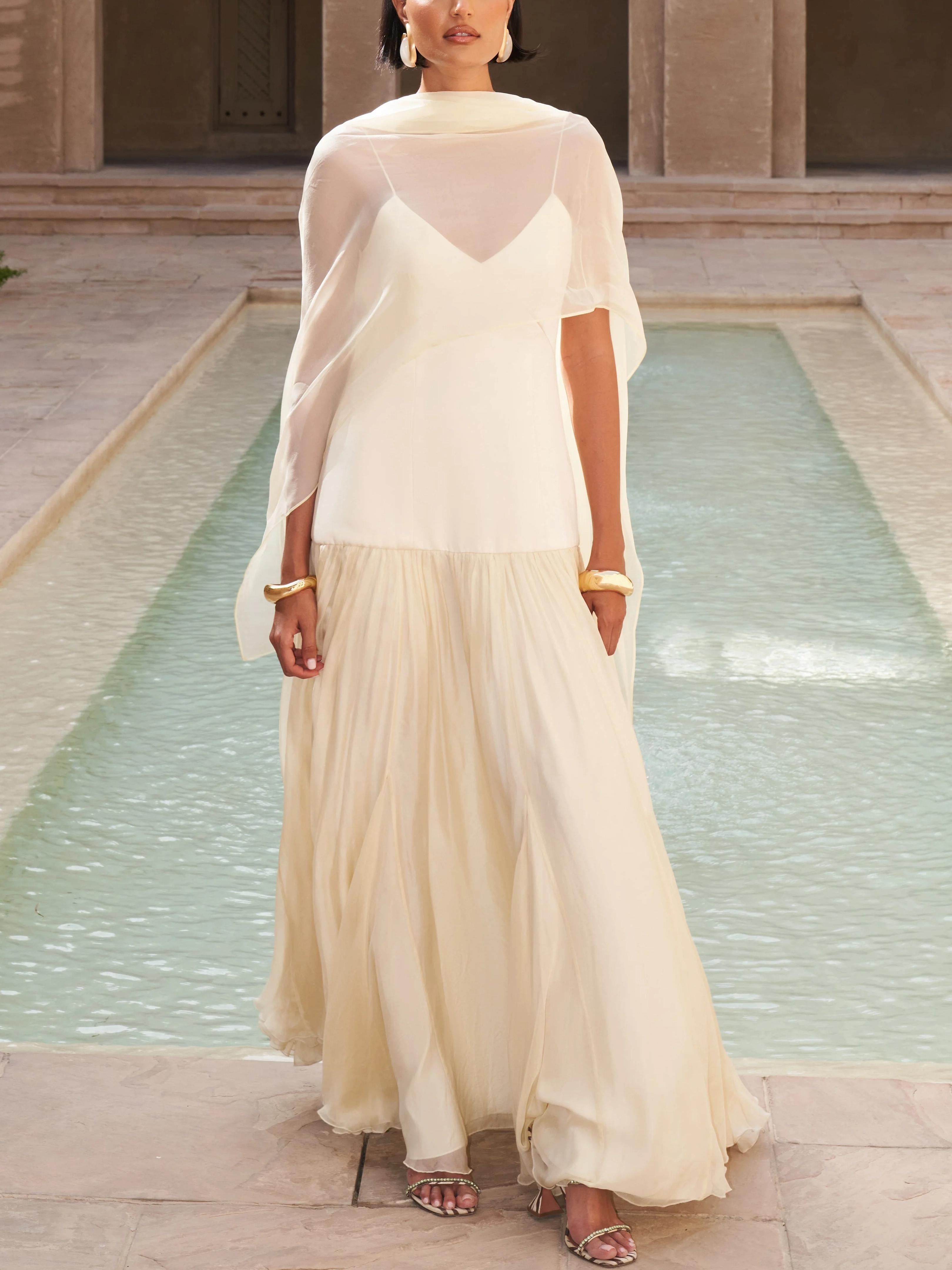 F��a Flows Maxi Dress