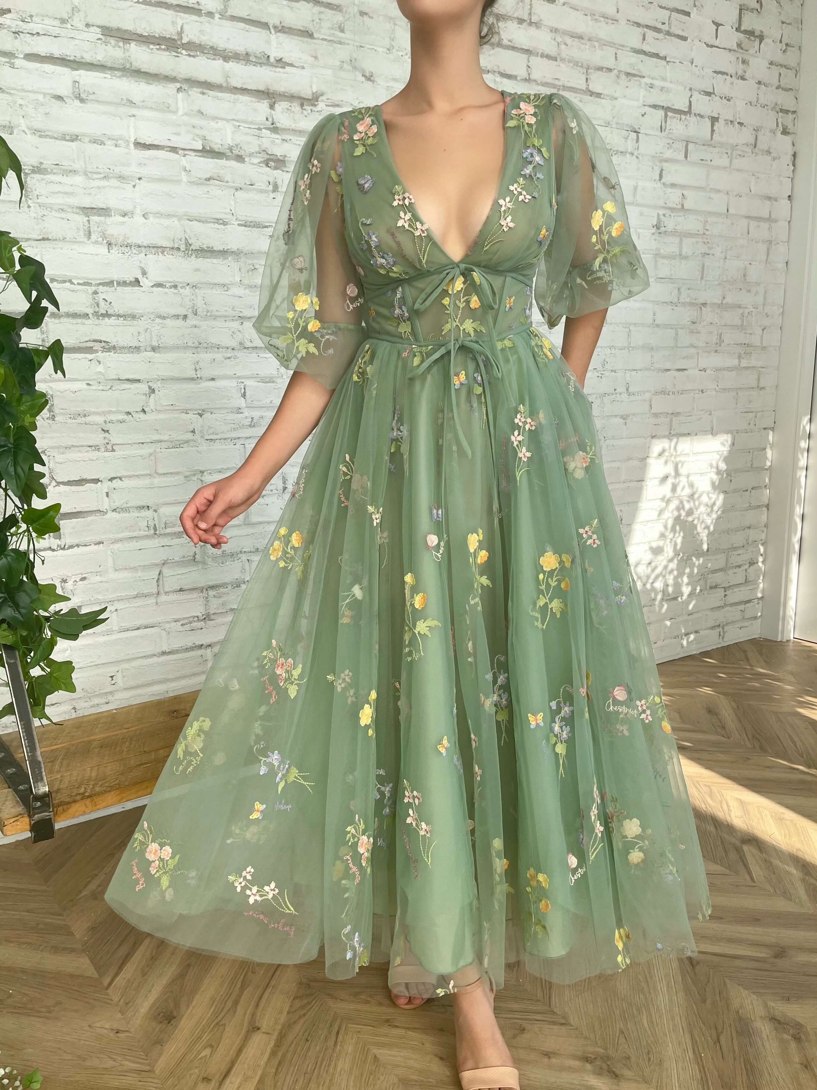 Meadow Flourishing Midi Dress