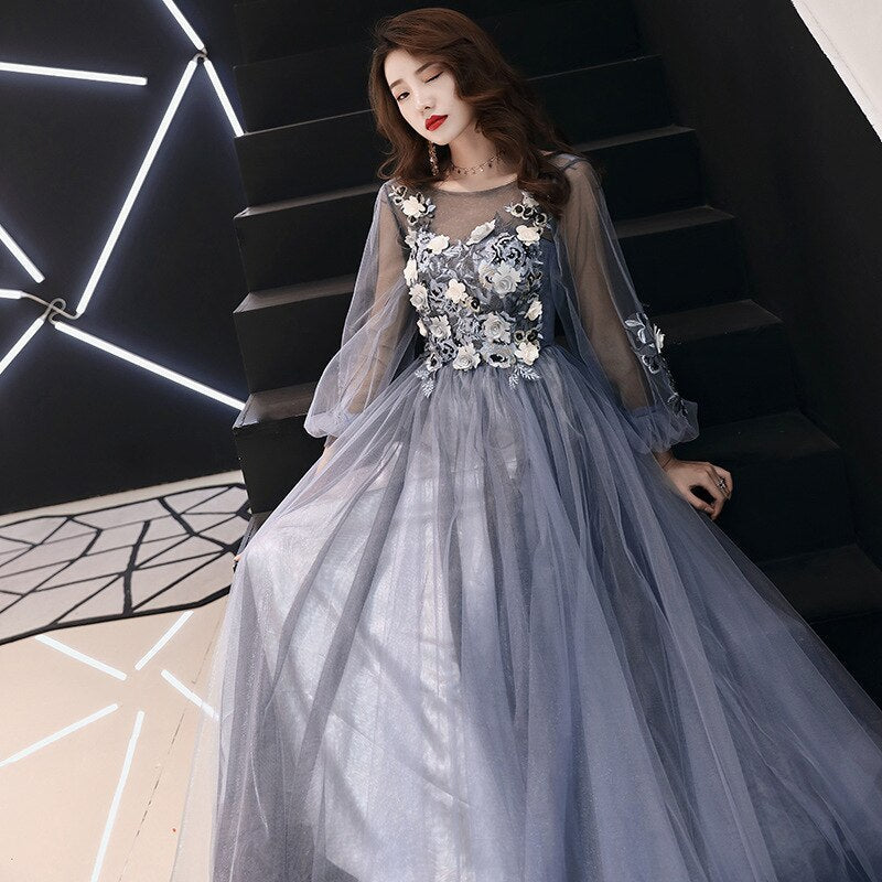 Kissnovaa - Green Fantasy Fairy Prom Dresses Summer Wedding Dresses