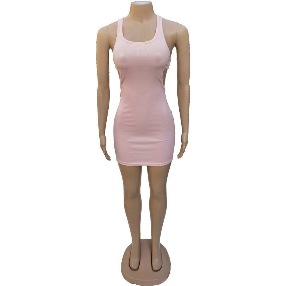 Dress Mini Summer Plain White Black T Shirt Dresses For Women