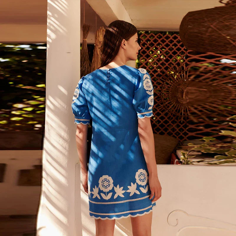 Chic Paula Fashionable Mini Dress Boutique Collection