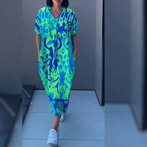 Refined Guadalupe Relaxed Womens Maxi Dress for Modern Fashion Wear
