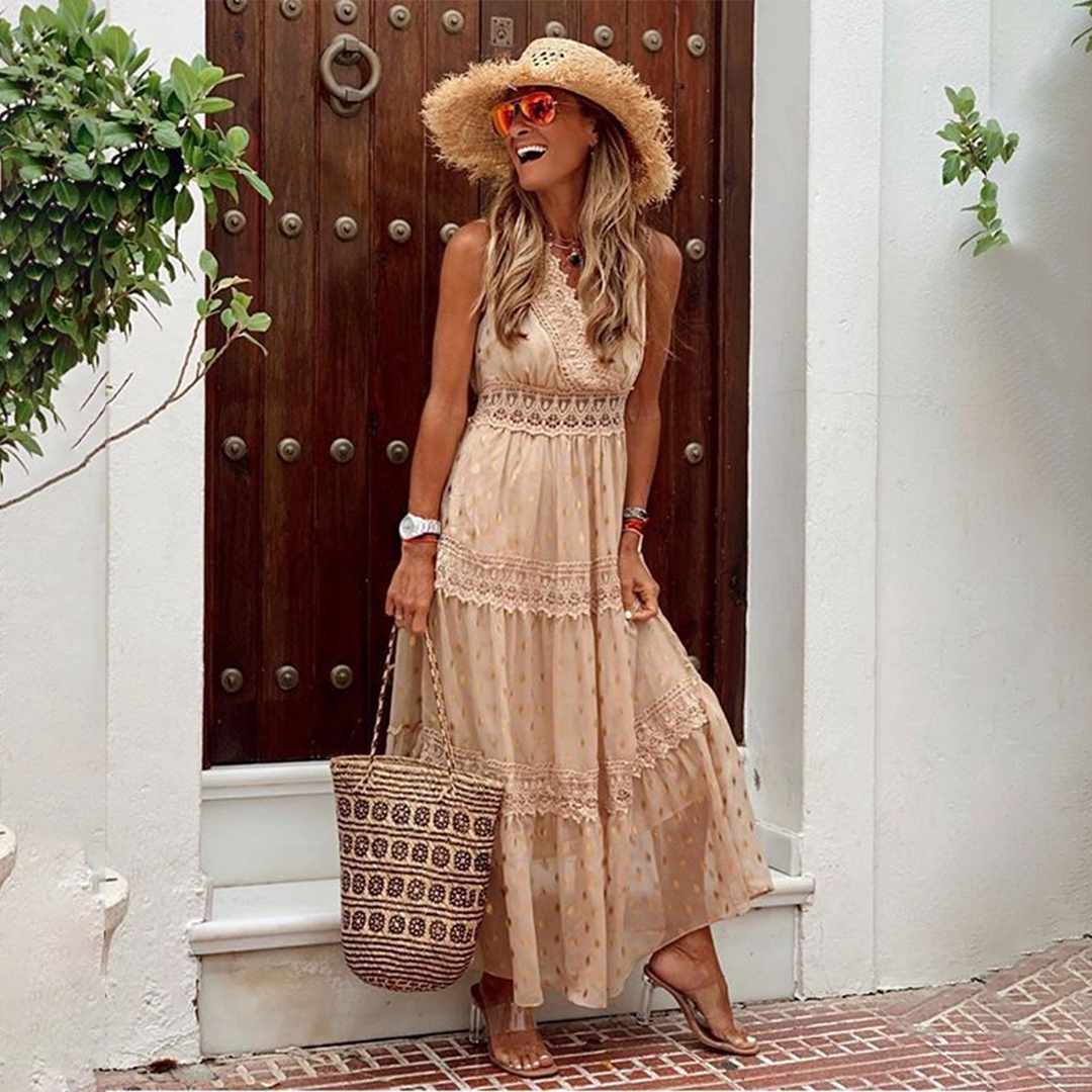 Mira Maxi Dress for Women Wedding Guest Look