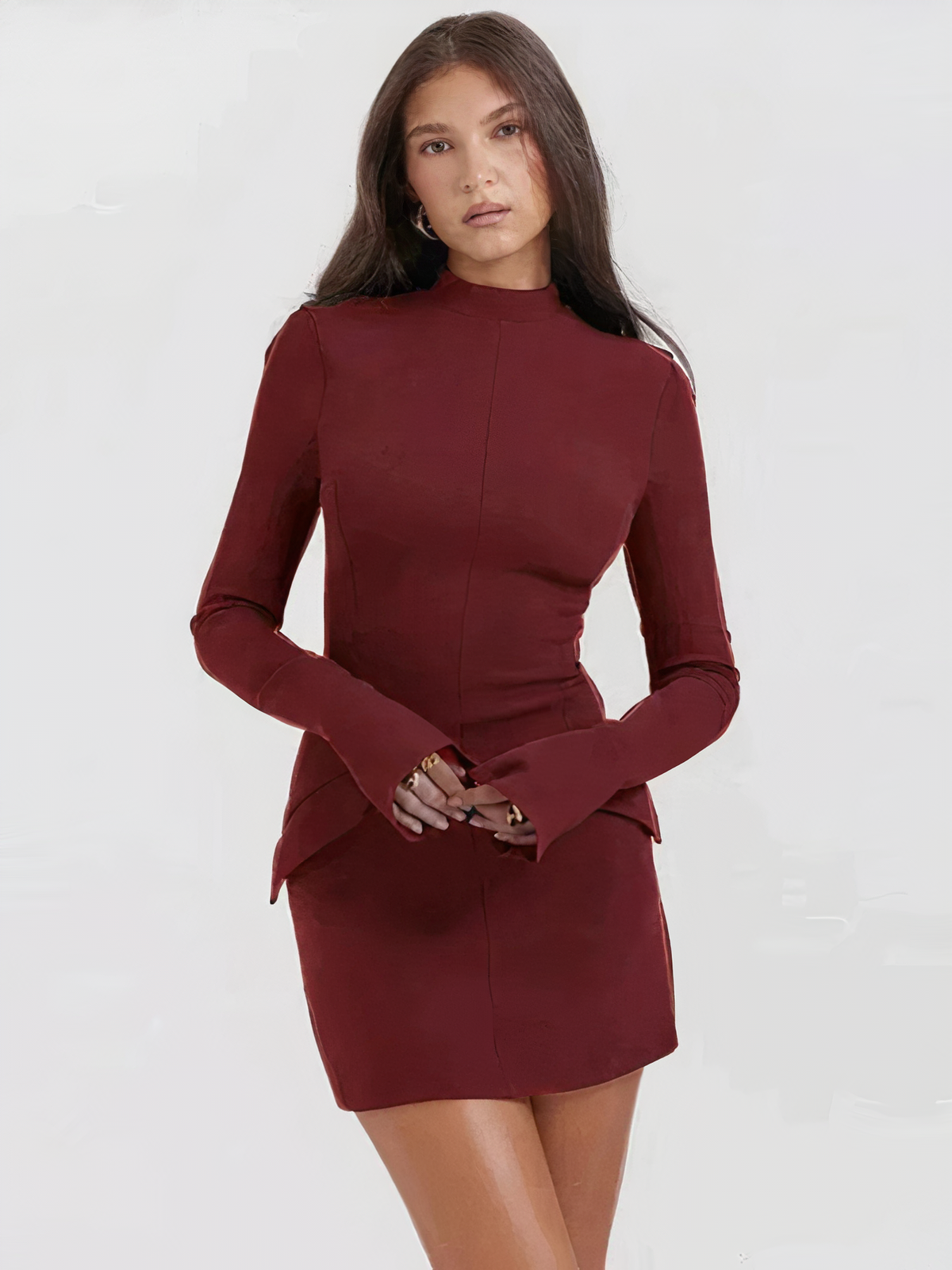 Minimalist Florencia Mini Dress Premium Wardrobe Essential