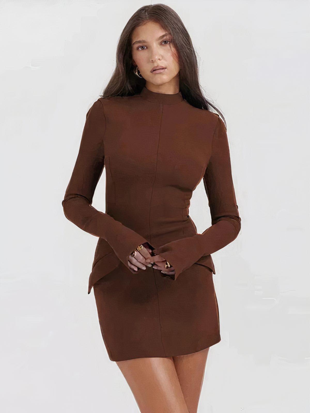 Minimalist Florencia Mini Dress Premium Wardrobe Essential