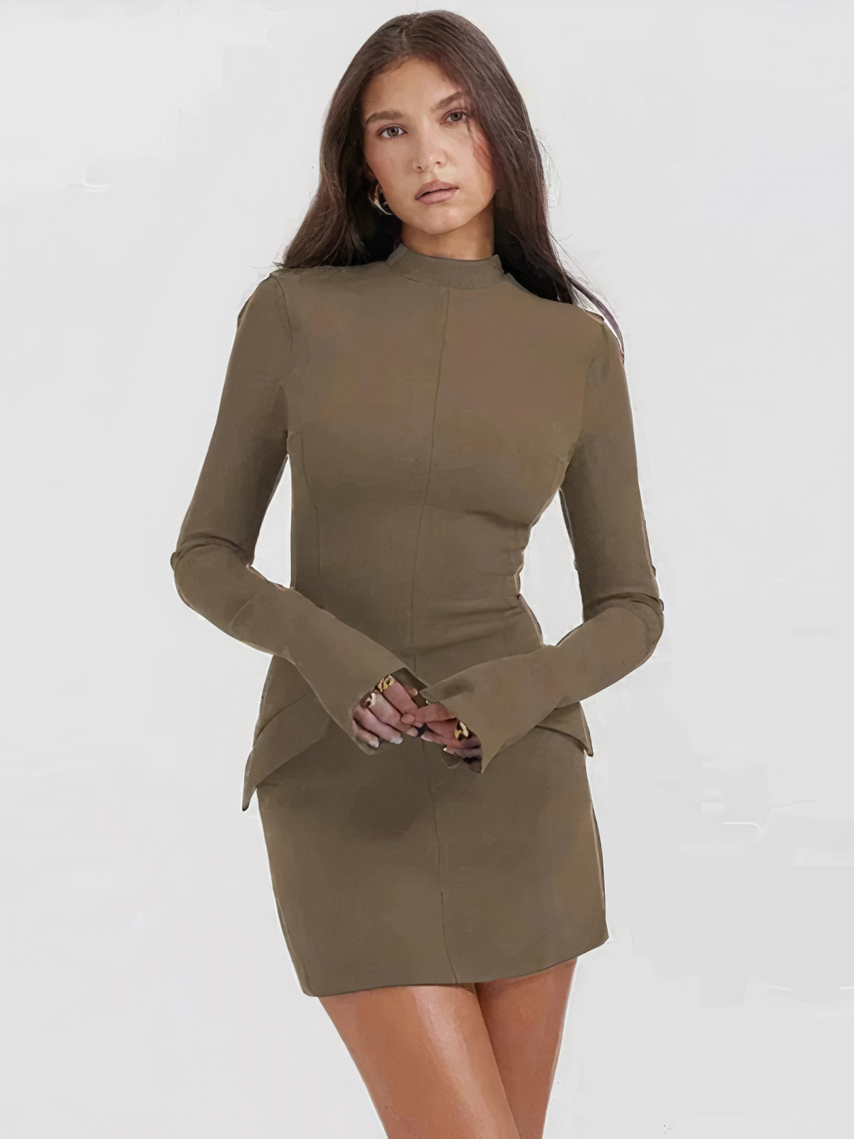 Minimalist Florencia Mini Dress Premium Wardrobe Essential