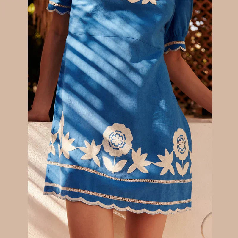 Chic Paula Fashionable Mini Dress Boutique Collection