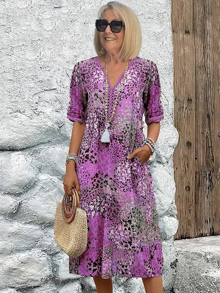 Felicia Chic Womens Maxi Dress with Relaxed Fit and Streetwear Style