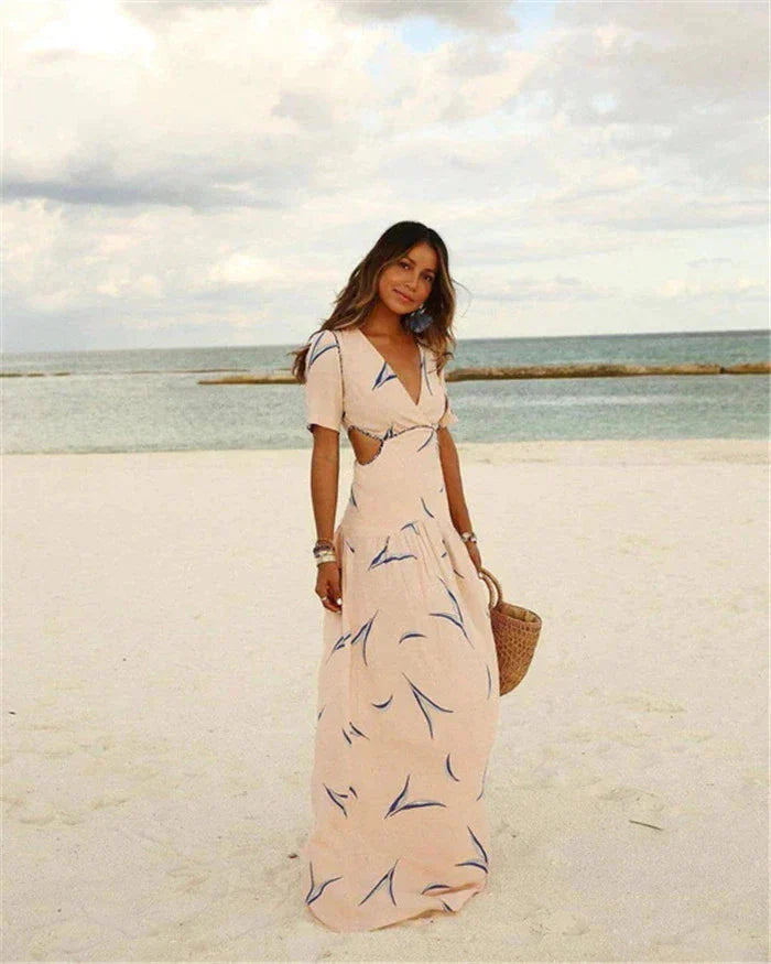 Retro Inspired Nuria Maxi Dress For Dress for Modern Fashion Wear