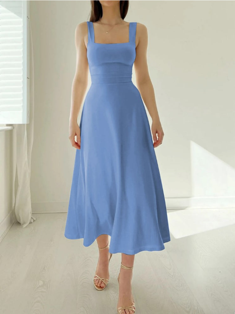 Gumersinda Tailored-cut Summer Mini Dress for Women Everyday Fashion Pick