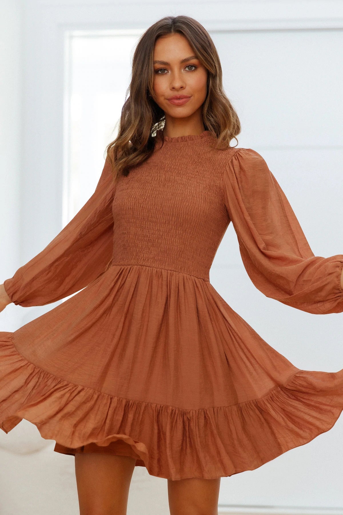 Chiffon Vara Ruffle Dress FINAL