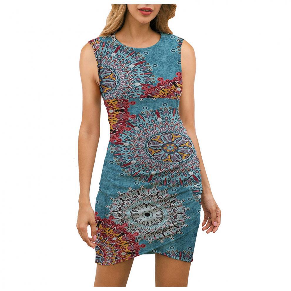 Printed Warhol Mini Shift Dress