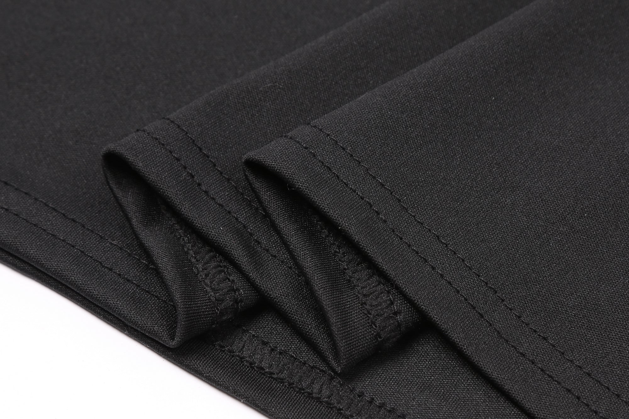 Statement Carmina Sleeve Bodycon Dress Black FINAL
