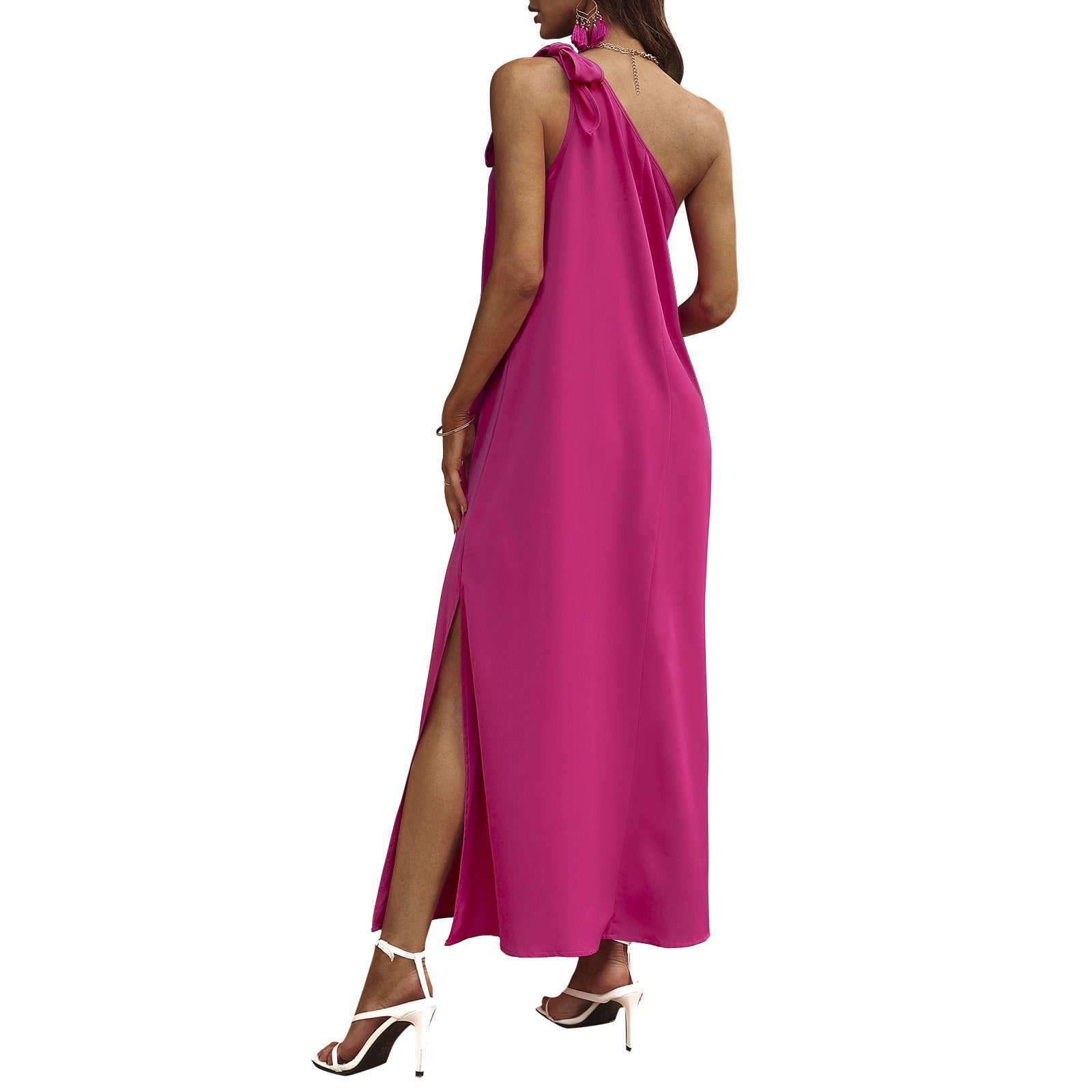 Your Chase Dreams Slit Midi Dress Bubbalicious
