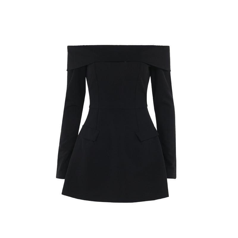 2.0 Barbara Off Shoulder Mini dress Black