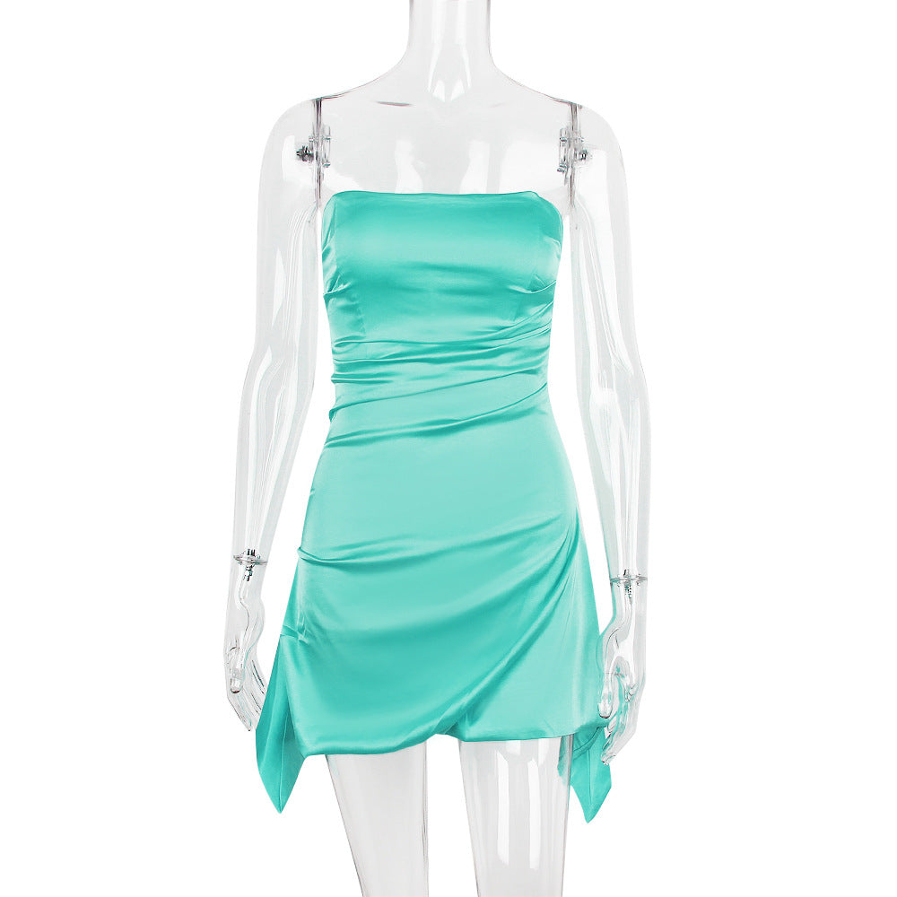 Mini Cassio Dress Blue
