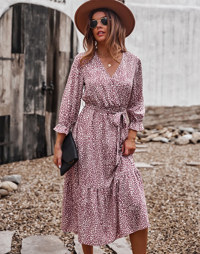 Sylvie Flower Shirred Midi Dress FINAL