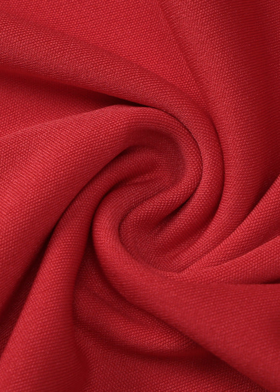 Rouge Bella - Ruffled Tie-Strap Mini Dress