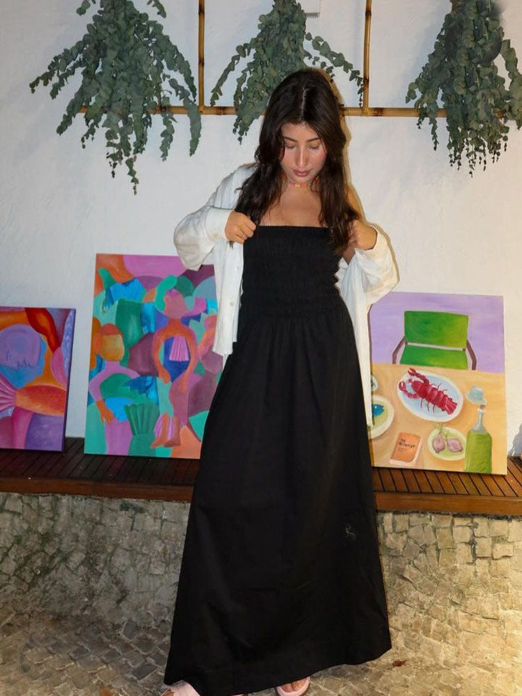 Midi Damaris Dress Black
