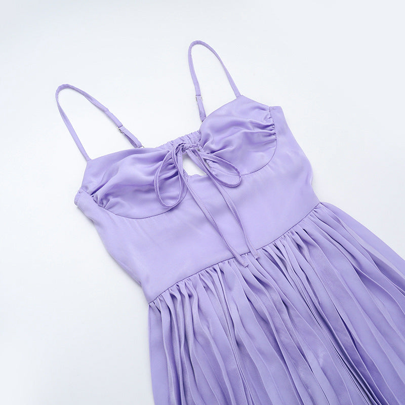 Midi Wisteria Dress Purple
