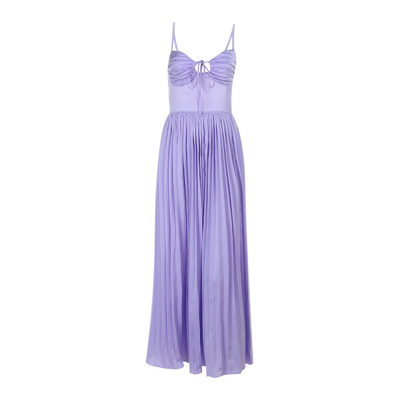 Midi Wisteria Dress Purple