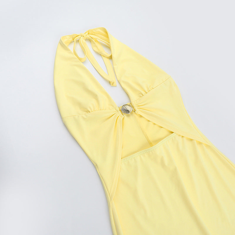 Vecna Maxi Dress Yellow