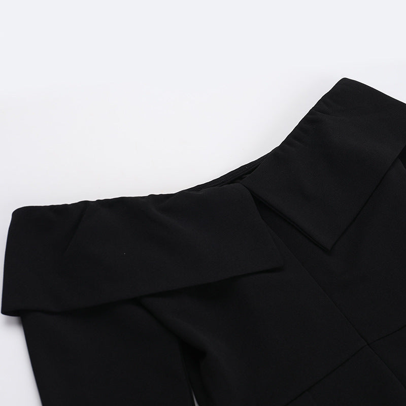 2.0 Barbara Off Shoulder Mini dress Black